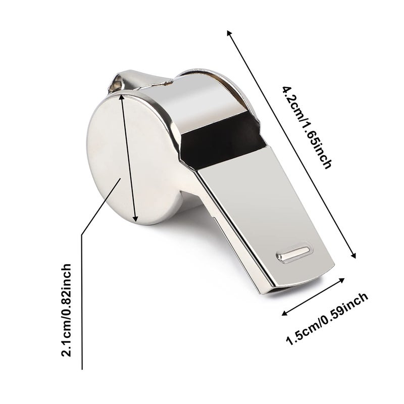 SANNIX 28 Pack Whistle, Coach Whistle with Lanyard Sports Whistles Loud Crisp Sound Whistle for Coaches Referees Training Gyms Emergency - Image 4